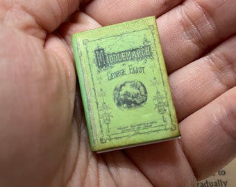 Middlemarch - Micro Mini Book - Brooch - Pin