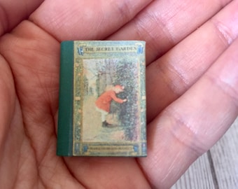 Micro Mini Book - Broach - Pin - The Secret Garden