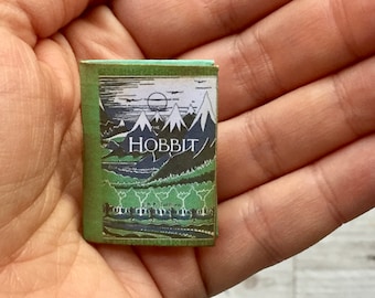 Micro Mini Book - Brooch - Pin - The Hobbit