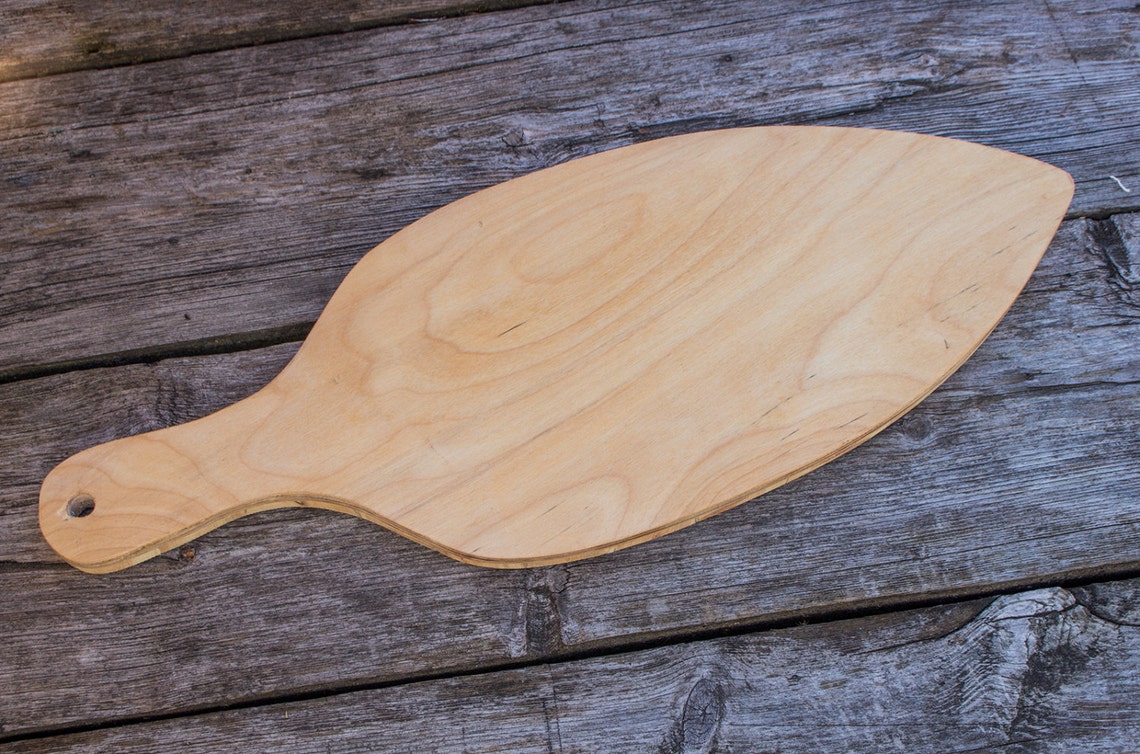 Juniper Wood Cutting Board Fish Natural Handmade Breadboard Etsy