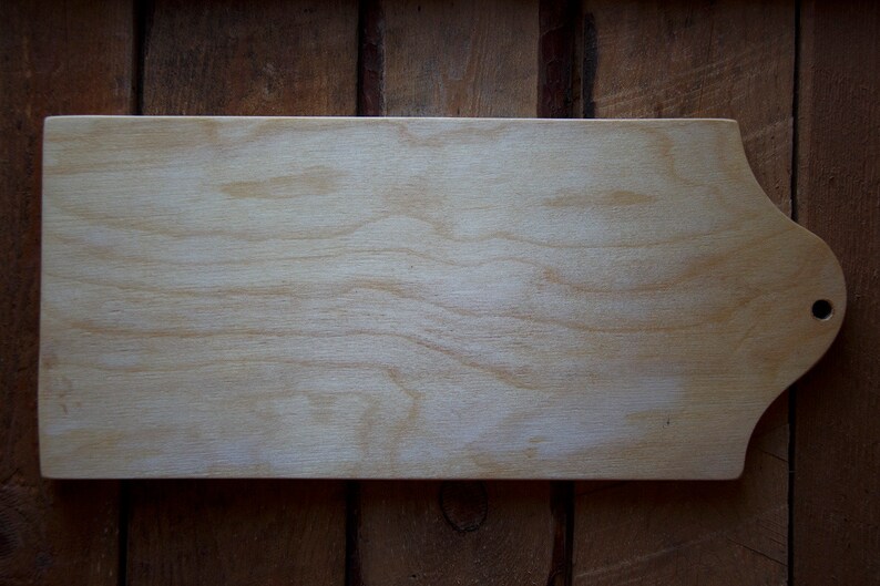 Juniper Wood Cutting Board, Natural Handmade Breadboard, Lovely Gift