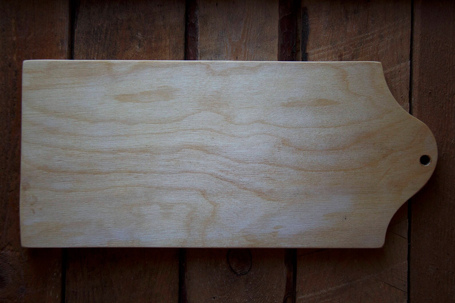 Juniper Wood Cutting Board, Natural Handmade Breadboard, Lovely Gift