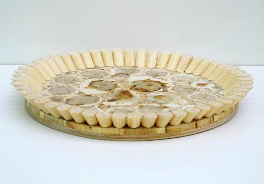 Juniper Wood Platter Natural Handmade Bowl Dish Lovely Etsy