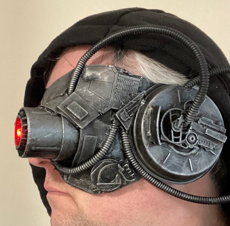 Cosplay Bionic Eye Borg Style Mask. Left Sided - Etsy