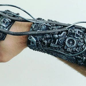 Star trek borg arm, cosplay cyborg costume piece.