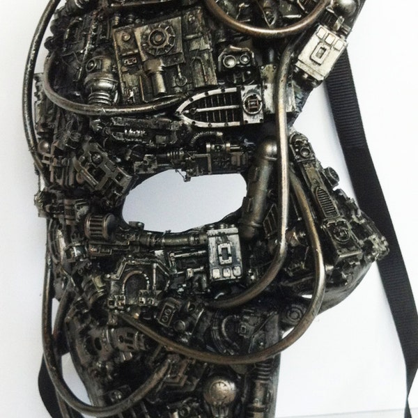 steampunk / techno phantom mascarade mask.