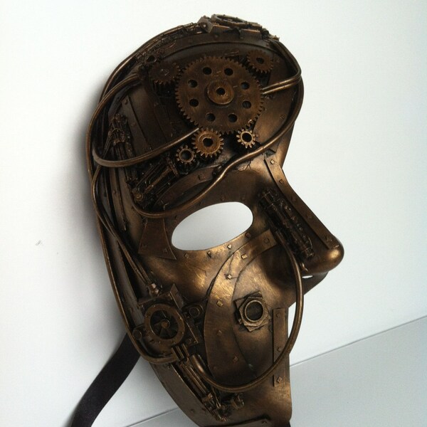 steampunk / techno phantom mascarade mask