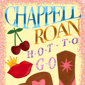 Chappell Roan Icon print