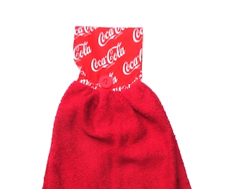 Coca Cola Double Hand Towel, Heavy Duty and Thick