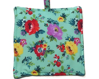 Hot Pad, ONE Heavy Duty,Thick Pot Holders, Pioneer Woman Flowers