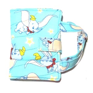 Caderno de giz de cera infantil, conjunto de bolsa acolchoada, sua escolha: Princesa Disney, Dumbo, Gato Cheshire, Jasmine, Olaf, Sininho, Tiana, Arora
