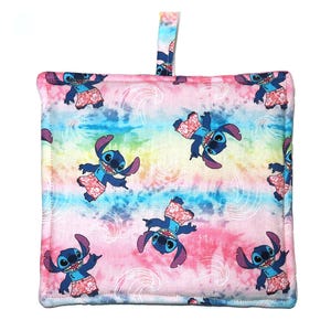 Disney Hot Pad, ONE Heavy Duty Thick Pot Holder, Your Choice of Stitch, Mickey Mouse or Hocus Pocus