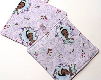 Disney Hot Pads,ONE Heavy Duty,Thick Pot Holders,Your Choice of Villianesses,Princess Tiana,Aurora,Snow White,Cruella DeVile,Frog