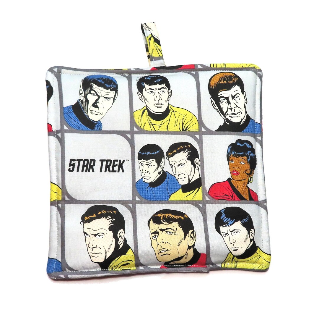 Mug Star Trek USS Enterprise - Équipage Spock, Kirk, Uhura, Sulu, McCoy - Cadeau Fan