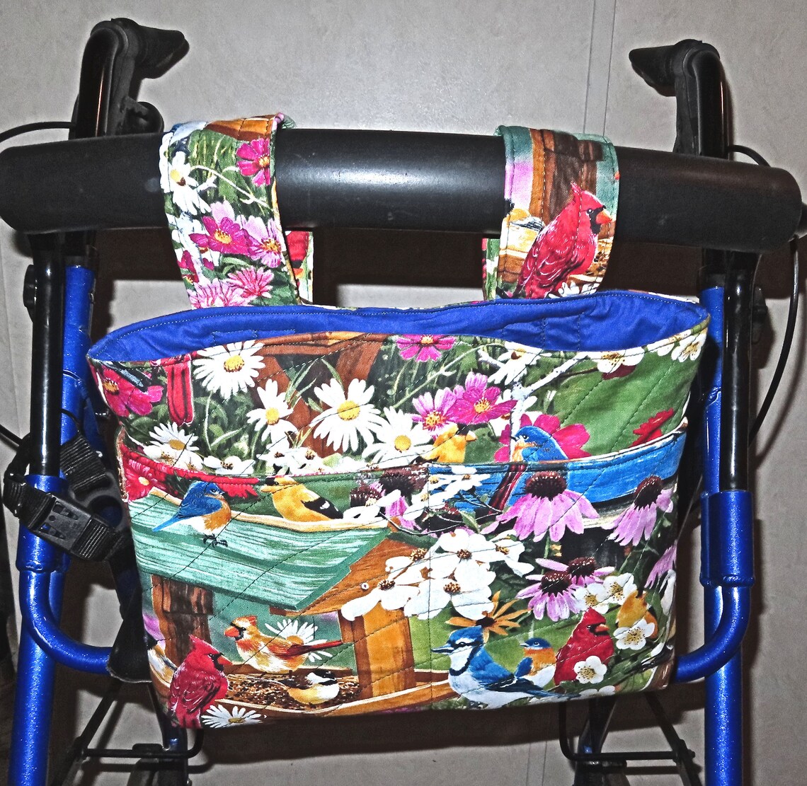 Butterflies Quilted Walker Bag or Wheelchair Bag Hook and Etsy
