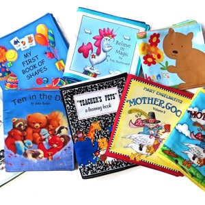 Soft Cloth Baby Toddler Book: Shapes, Magic, Squirrel, Bambi, Family Cuddle Time, Your Story Choice