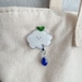Mini Dream & Mini Moody Pin //white Cloud Pin//cute Handmade Pin//pin ...