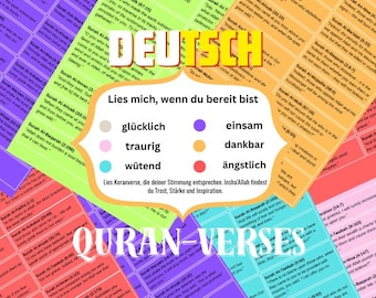 Koranversburk: 150+ verser för tröst och vägledning (digital nedladdning)