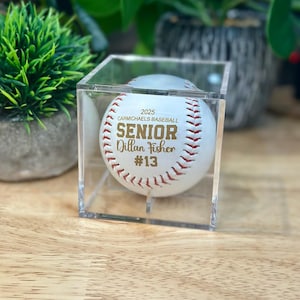 Custom Engraved Baseball: Personalized Keepsake Gift