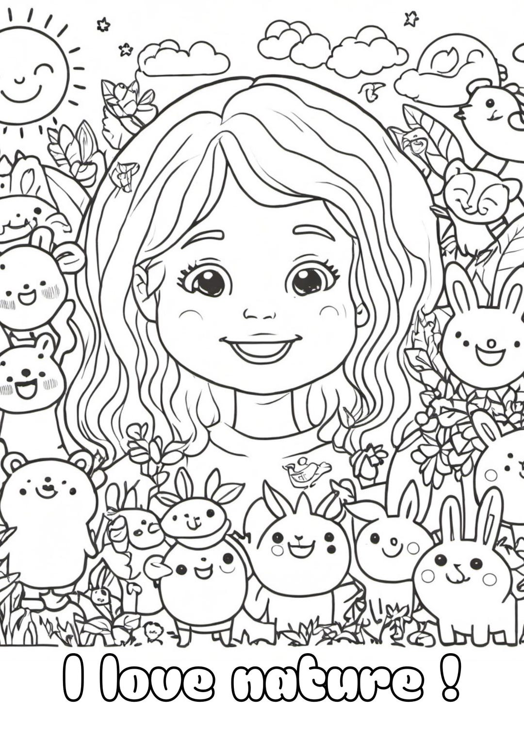 Crayola Coloring Pages (4 for Free) Spring for Kids & Adults-20 Fun and ...