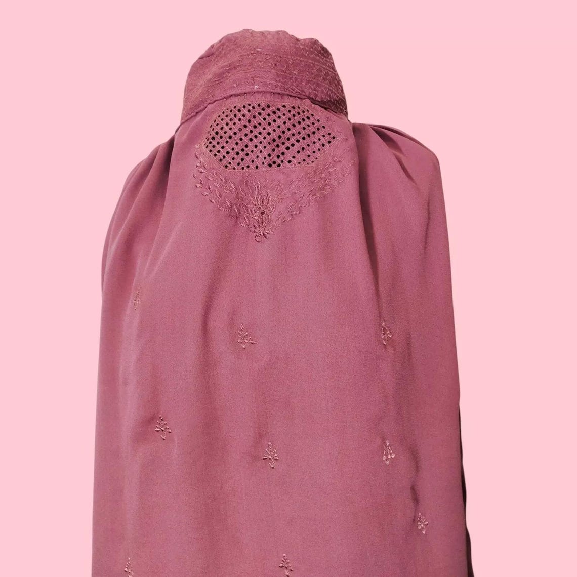 Afghan Topi Burqa Chadri Jilbab Abaya Islamic Veil Kaftan Handmade ...