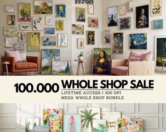 Maximalist Gallery Wall Art Set, Eclectic Prints, Bundle (Digital Download)