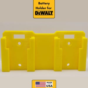 Twin DeWALT 20V Battery Holder
