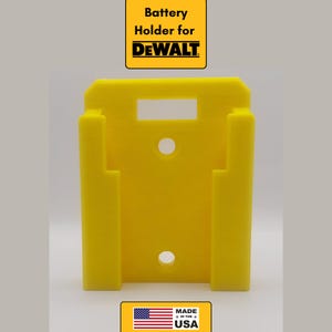 Einzelner DeWALT 20V Batteriehalter