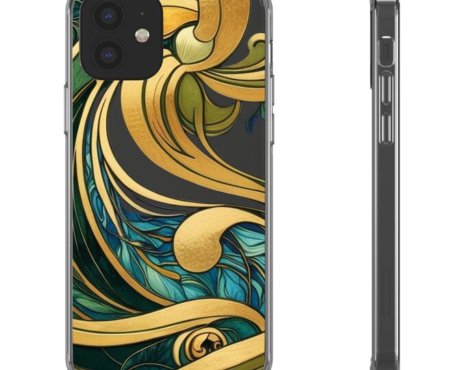 Phone Case, Clear Transparent Cover for iPhone, Samsung, Huawei, Google Pixel, Motorola, Gift for Tech Lover, Protective Phone Shell,