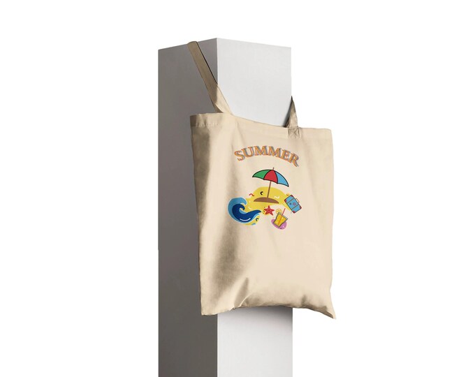 Eco-Friendly Classic Tote Bag - Customizable Cotton Shopping Bag - Perfect Gift for Everyone