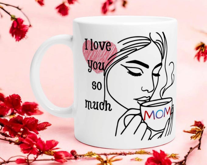 Personalized 11oz Ceramic Mug - Glossy White Coffee Cup for Hot Beverages