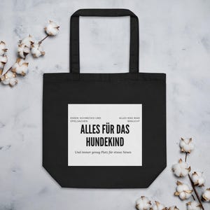 Bio-Stoffbeutel für Hundemenschen. Nachhaltig, stylisch, perfekt für jeden Tag und auch die besonderen.