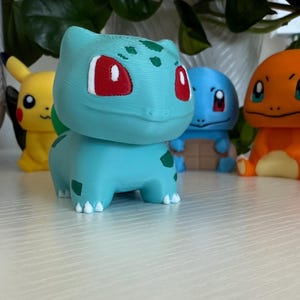 Clicky Bulbasaur Fidget Toy | 3D Printed Pokémon-Inspired Plant Buddy