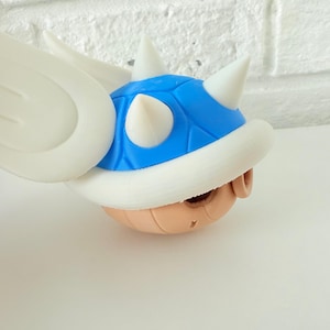 3D Printed Blue Winged Turtle Shell – Gamer-Inspired Decor & Collectible