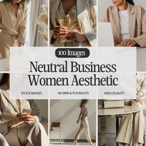 Neutral Stock Images, Girl Boss Stock Image, Aesthetic Faceless Digital Marketing, mrr plr, Boss Babe Instagram Reels, Stock Photo Bundle