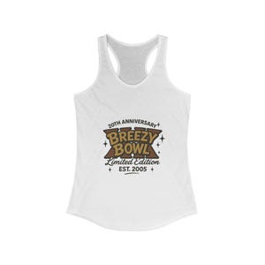 Breezy Bowl XX Racerback Tank Top: Airbrush Design, Concert Apparel