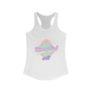 Breezy Girl Bowl XX Racerback Tank Top: Women&#39;s Concert Apparel