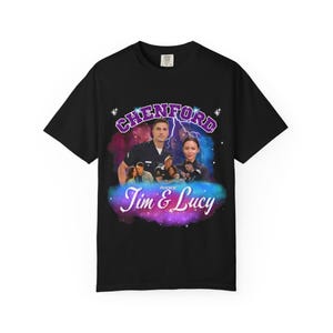 Paar Chenford 90er Jahre Bootleg Style Tee, Tim Bradford, Lucy Chen, Promi-T-Shirts, beliebte TV-Serien, Eric Winter, Melissa ONeil