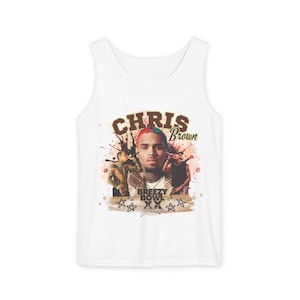 Breezy Bowl XX Tank Top: Chris Brown 90s Bootleg Concert Tee