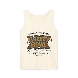 Breezy Bowl XX Tank Top: Chris Brown Concert Tee, Airbrush Design
