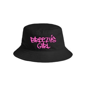 Breezy&#39;s Girl Pink Bucket Hat: Chris Brown Fan Accessory