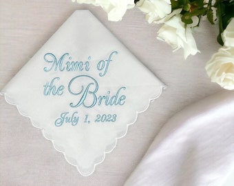 Mimi Handkerchief - Custom Handkerchief - Wedding Tradition - For Your Happy Tears