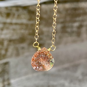 Sunstone Necklace