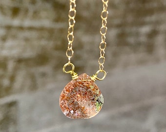 Sunstone Necklace