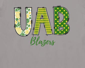 Blazers UAB PNG - Fichier numérique uniquement