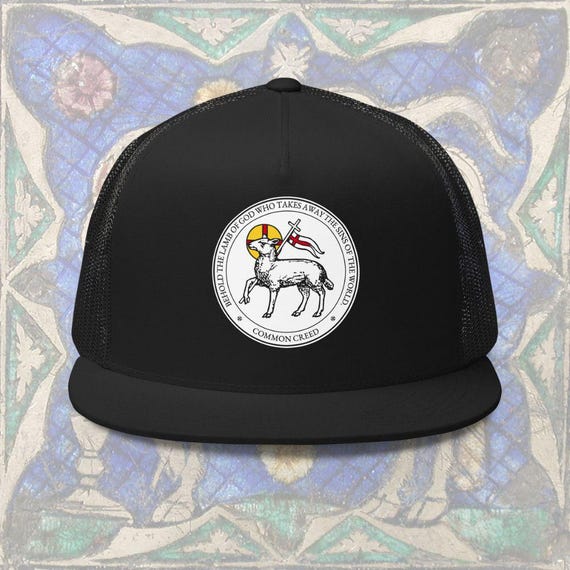 Agnus Dei Seal Trucker Hat