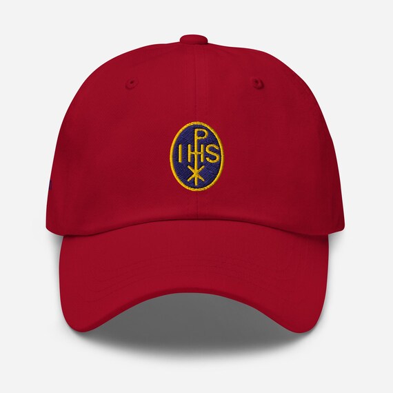 IHS Chi Rho Christogram Dad Hat