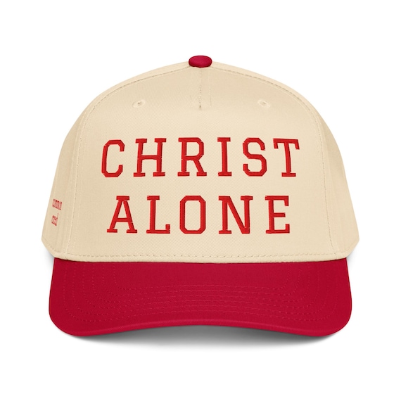 Christ Alone Snapback Hat