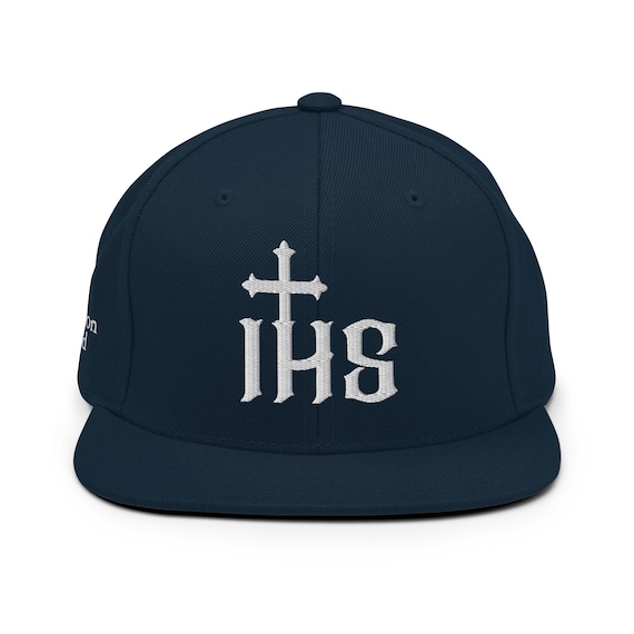IHS Jesus, Savior of Mankind Wool Blend Snapback Hat