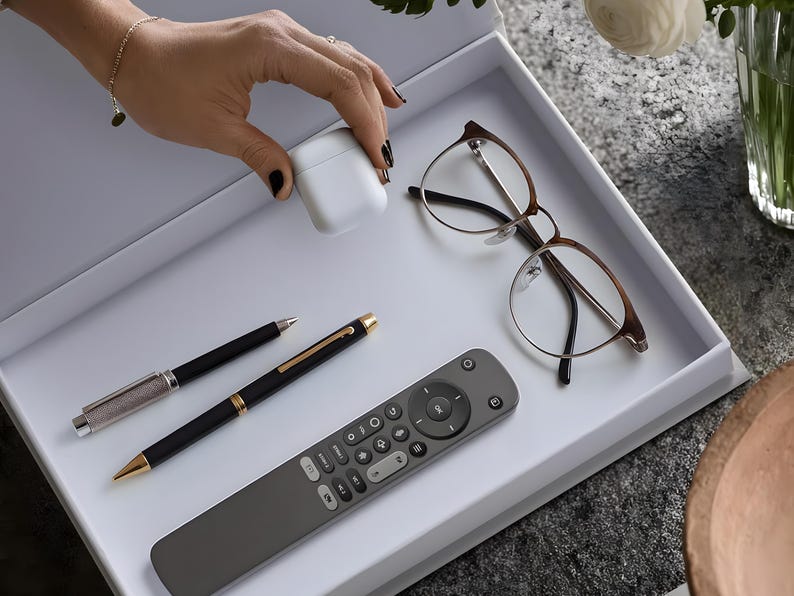 hidden-storage-book-box-organizer-leather-look-white-frame-decorative-book-for-remote-control-glasses-jewelry-modern-home-decor-faux-book-accent